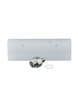 E40461 Process adapter for small volumetric flow quantities ADAPTBLOCK D16 G1/2 PP