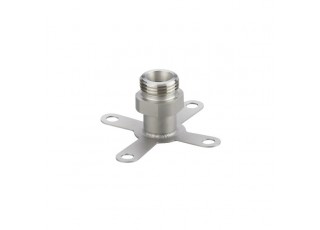 E43908 Mounting adapter for flow sensors ADAPTION SHEET WELDED M18