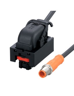 E70450 Connection cable Edge-Gateway/Power cable M12