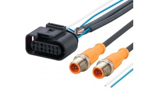 EC3148 Y connection cable Cable/Plug&Play/M12/0.6m