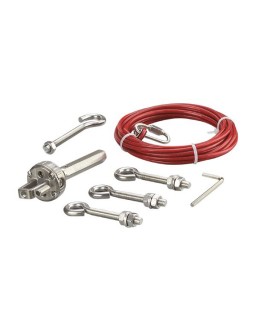 ZB0059 Rope tension kit for safety rope E-STOP Rope Kit Stainless Steel 100m