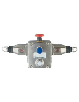 ZB0070 Safety rope emergency stop switch Rope Switch DH LED 110V AC V4A