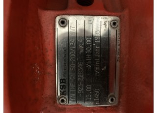 Motor: ENCV-090LB-04M; Pumpe: KSB ETALINE-GN 50-200/134 GN7-InS Motor + Pumpe Motor: ENCV-090LB-04M; Pumpe: KSB ETALINE-GN 50-200/134 GN7 Loher_set Motor: ENCV-090LB-04M; Pumpe: KSB ETALINE-GN 50-200/134 GN7-InS Motor + Pumpe Motor: ENCV-090LB-04M; Pumpe: KSB ETALINE-GN 50-200/134 GN7 Loher_set
