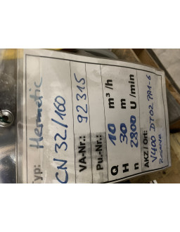 CN 32-160-InStock Pumpe CN 32-160 Hermetic