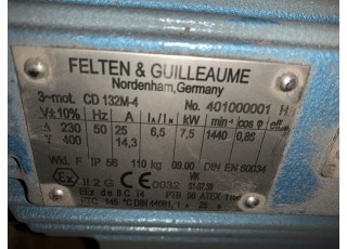 CD 132 M-4-InStock Motor CD 132 M-4 Felten und Guilleaume