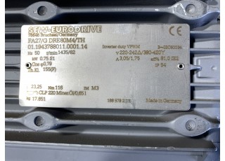 FA27/G DRE80M4/TH-InStock Motor +