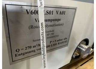 V600 LS01 VA01 Type: SP 250-InStock Vakuumpumpe V600 LS01 VA01 Type: SP 250 Pilz
