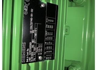RADIALVENTILATOR Motor: Siemens: 1LE10011AA440AB4; Ventilator: Reitz: MXE 063-000830-00 Siemens +Reitz