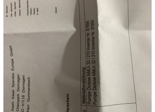 NMLh 32/210-InStock Pumpe NMLh 32/210 Dickow