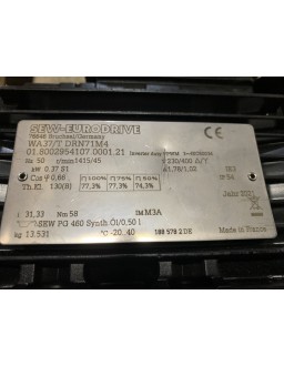 WA37/T DRN 71M4-InStock Motor +Reduktor WA37/T DRN 71M4 SEW