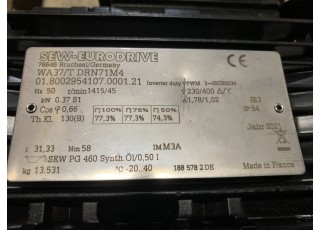 WA37/T DRN 71M4-InStock Motor +Reduktor WA37/T DRN 71M4 SEW