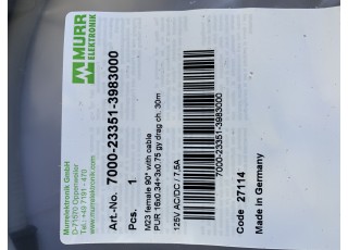 7000-23351-3983000-InStock Kabel 7000-23351-3983000 Murr Elektronik