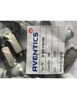 2122110140-InStock Fitting..? 2122110140 Emerson - Aventics