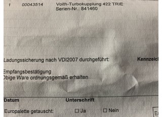 841460-InStock Turbokupplung 422 TRIE 841460 Voith