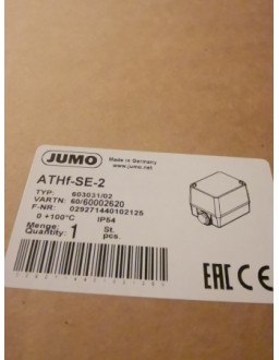 JUMO ATHF-SE-2 60002620 Malaysia Thailand Singapore Indonesia Philippines Vietnam Europe USA