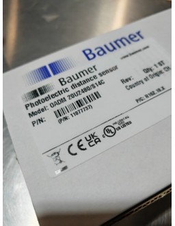 BAUMER OADM 20U2480-S14C PHOTOELECTRIC SENSOR Malaysia Thailand Singapore Indonesia Philippines Vietnam Europe USA