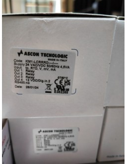 ASCON TECNOLOGIC KM1-LCRRRD CONTROLLER  Malaysia Thailand Singapore Indonesia Philippines Vietnam Europe USA