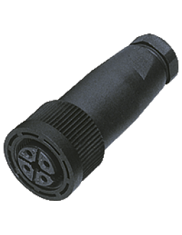 Female cordset, field attachable V18-G