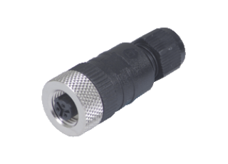 Female cordset, field attachable V12-G