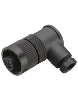 Female cordset, field attachable V16-W