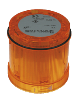 Stack light LED permanent light element VAZ-LED-70MM-YE