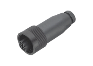 Female cordset, field attachable V16-G