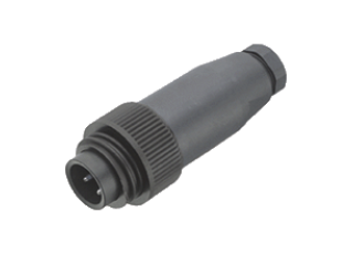 Field-attachable male connector V16S-G