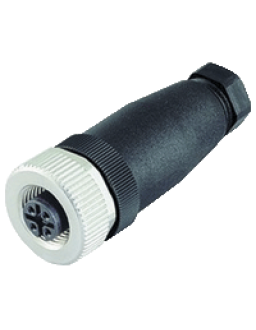 Female connector, field-attachable V1-G-PG9