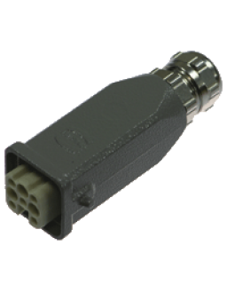 Female cordset, field attachable V8HAN-G