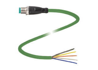 Cable connector, Ethernet V1SD-G-GN85M-PUR-E1S Cable connector, Ethernet V1SD-G-GN85M-PUR-E1S