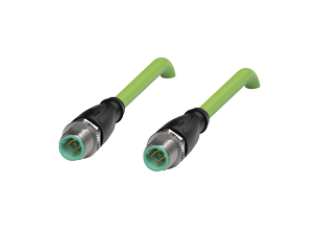 Connection cable, Ethernet V1SD-G-GN0,7M-PUR-E1S-V1D-G Connection cable, Ethernet V1SD-G-GN0,7M-PUR-E1S-V1D-G