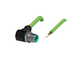Cable connector, Ethernet V1SD-W-GN10M-PUR-E2S Cable connector, Ethernet V1SD-W-GN10M-PUR-E2S