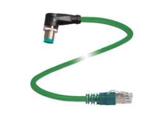 Connection cable, Ethernet V1SD-W-GN2M-PUR-E2S-V45-G