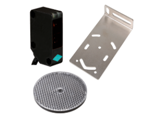Retroreflective sensor RLK31-54/25/31/115 SET