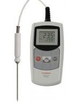 602703 Einstichthermometer (HACCP) Greisinger GMH 2710K Messbereich Temperatur -200 bis +250 °C Fühler-Typ Pt1000 HACCP-konfor