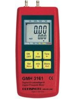 601636 Greisinger GMH 3161-01 Druck-Messgerät Luftdruck, Nicht aggressive Gase, Korrosive Gase -0.001 - 0.02