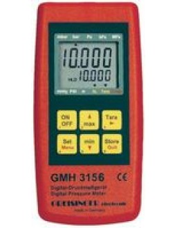 601464 Greisinger GMH 3156 Druck-Messgerät Luftdruck, Flüssigkeiten 2.5 - 400 bar mit Datenloggerfunktion
