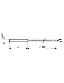 600231 Greisinger GMF 30/180 V4A Luftfühler -50 bis 175°C Fühler-Typ KTY83-110
