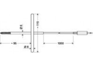 603451 Greisinger GGF 175 Gefriergutfühler -70 bis 200°C Fühler-Typ Pt1000 603451 Greisinger GGF 175 Gefriergutfühler -70 bis 200°C Fühler-Typ Pt1000