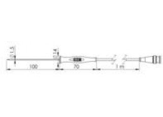 610862 Greisinger GF 1T-E1.5 Einstechfühler -70 bis 250°C Fühler-Typ Pt1000