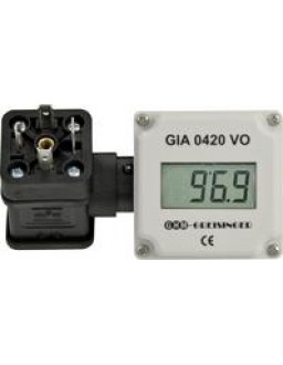 603346 Digitales Einbaumessgerät Greisinger GIA 0420 VO Aufsteckanzeige GIA 0420-VO, 4-20 mA, ohne Tasten Einbaumaße 39,5 mm