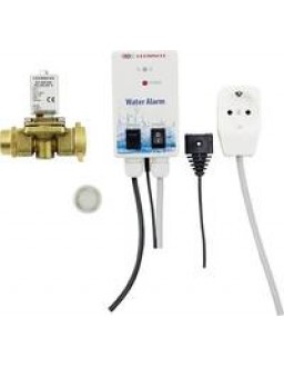 Greisinger 603935 Wassermelder mit Magnet-Absperrventil, mit externem Sensor netzbetrieben