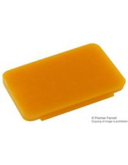 EATON 28-5863-3 LENS, RECTANGULAR, AMBER, Lens Shape:Rec