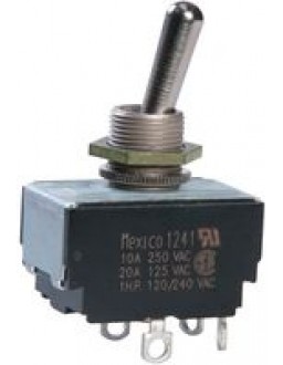 EATON 7803K11 SWITCH, TOGGLE, DPST, 20A, 250V, Switch