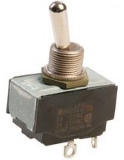 EATON 7801K11 SWITCH, TOGGLE, DPST, 6A, 250V, Switch O