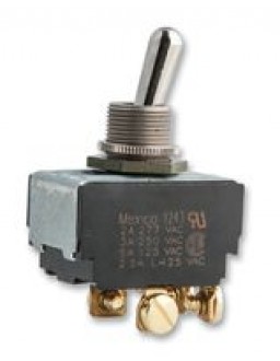 EATON 7590K4 SWITCH, TOGGLE, DPST, 6A, 277V, Switch O