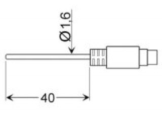 603378 Greisinger GLF 401 MIN Luftfühler -25 bis 70 °C Fühler-Typ Pt100 603378 Greisinger GLF 401 MIN Luftfühler -25 bis 70 °C Fühler-Typ Pt100
