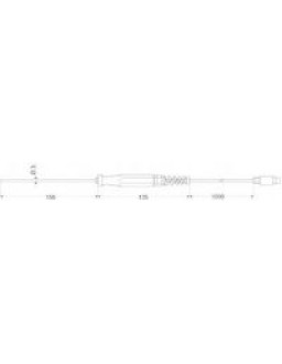 113260 Greisinger GES 401 1/3 DIN Einstechfühler Kalibriert nach DAkkS -50 bis 400 °C Fühler-Typ Pt100