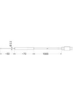 116530 Greisinger GOF 401 Mini Oberflächenfühler Kalibriert nach DAkkS -25 bis 70 °C Fühler-Typ Pt100