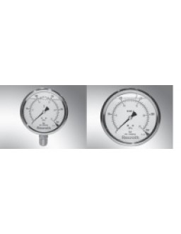 R901041916 Bosch Rexroth ABZMM100-250BAR/PSI-R/B220G Pressure Gauge